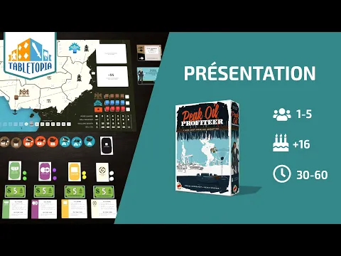 PEAK OIL PROFITEER #1 | Présentation du jeu et des règles (Tabletopia)