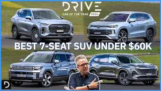 Best 7-Seat SUV Under $60k | Drive Car Of The Year 2026