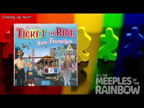 All the Games with Steph: Ticket to Ride: San Francisco