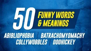 50 Funny Words In English Language You Must Know | Wordgram | Saregama Podcast