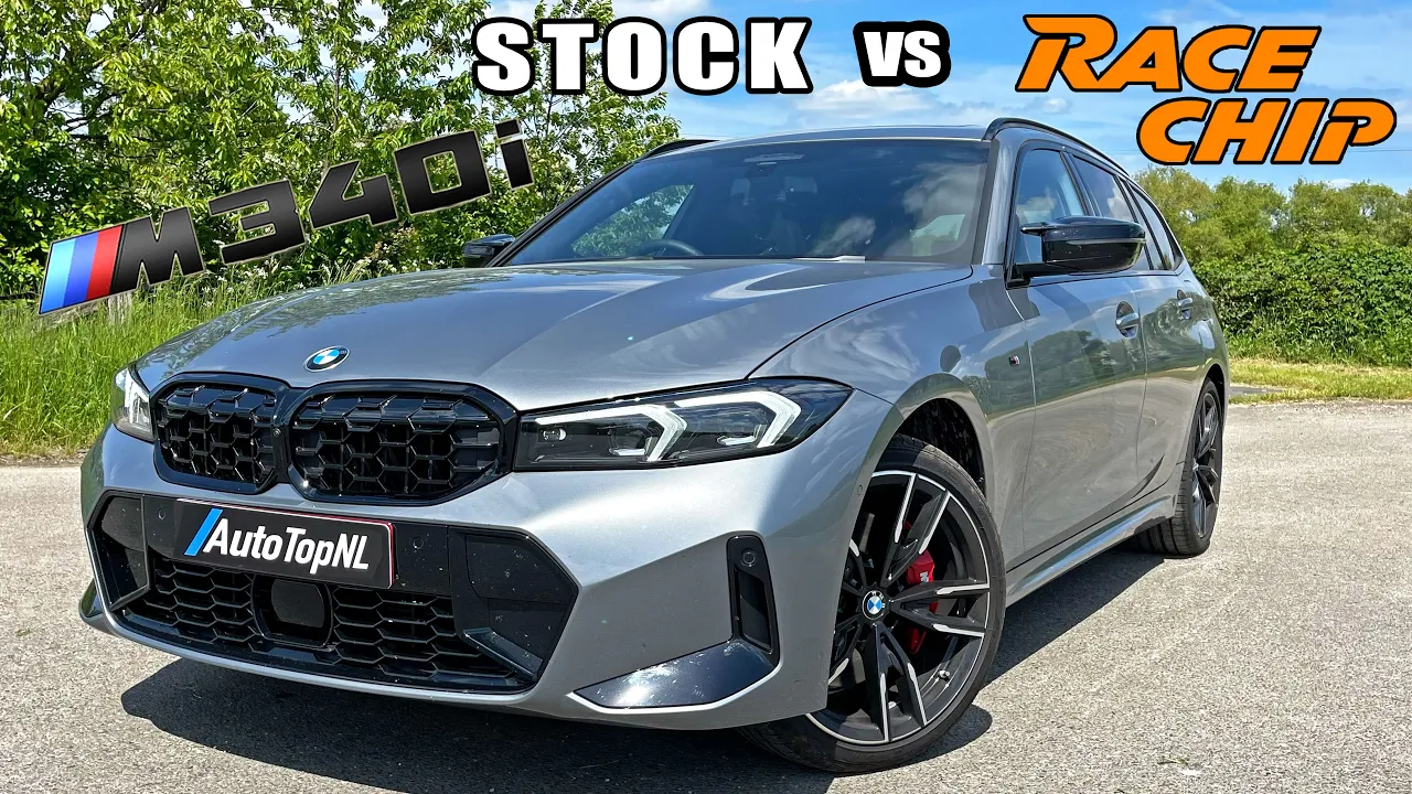 BMW M340i LCI | STOCK vs RaceChip | 0-250 ACCELERATION & INSTALLATION