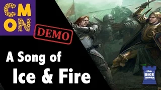 CMON Expo 2017: A Song of Ice & Fire Demo!!