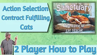 Sanctuary: The Game of Cat Rescue - 2 Player How to Play