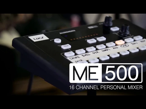 Product video thumbnail for Allen &amp; Heath ME-500 16-Channel Personal Monitor Mixer