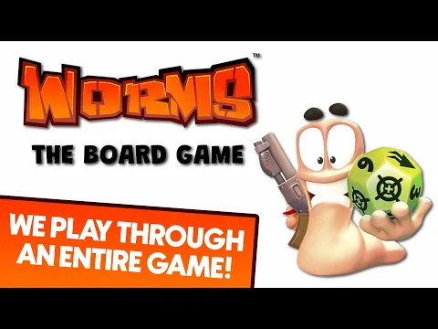 Worms: The Board Game - Full Game Play!