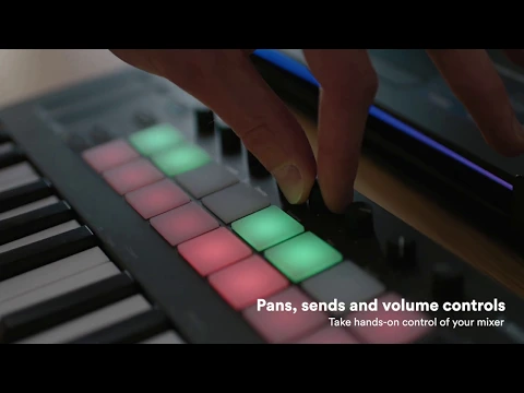 Miniature de la vidéo du produit pour Clavier MIDI 25 touches Novation Launchkey Mini MK3