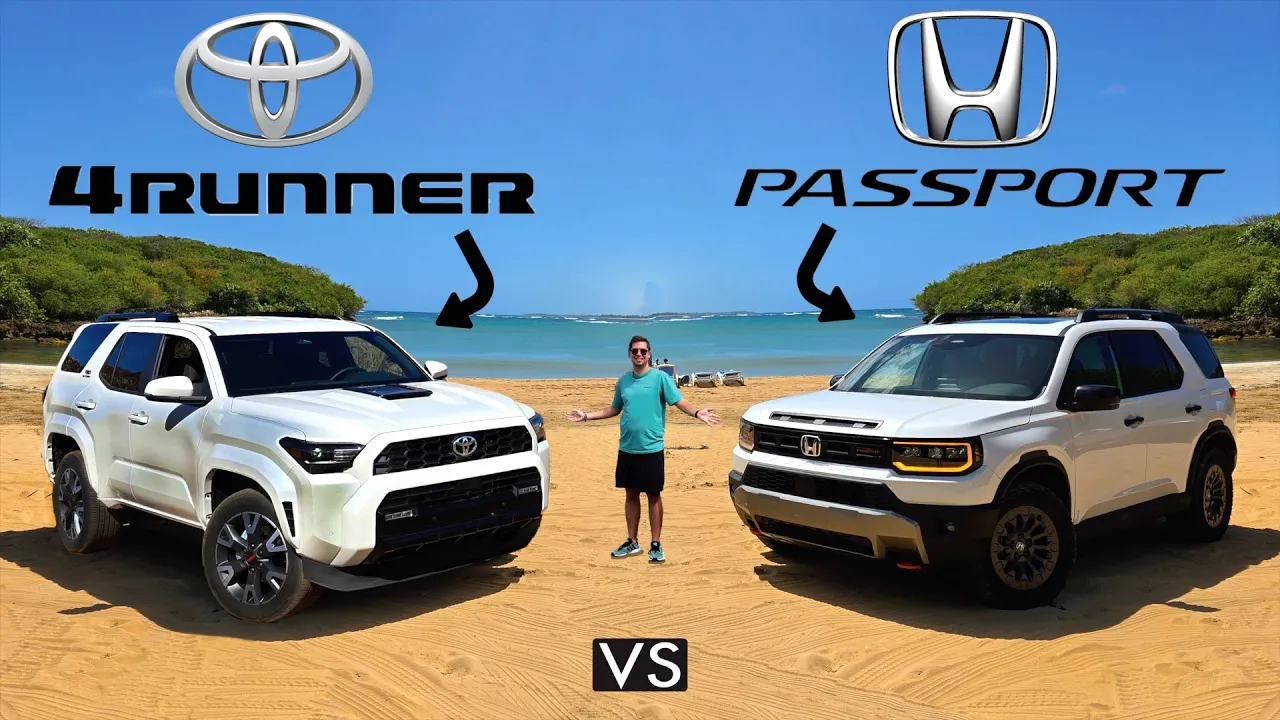 TOUGH SUV BATTLE! -- 2026 Honda Passport vs. 2025 Toyota 4Runner: Comparison