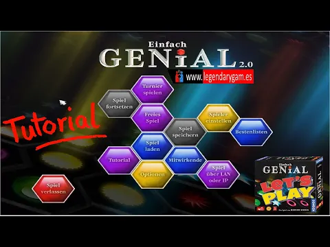 Einfach Genial 2.0 - Spiel - Tutorial und Let's Play - digitale Version (2009) - Hard AI - 4 Spieler