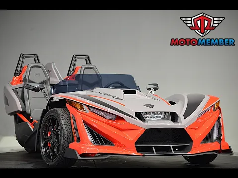 2026 Slingshot R Autodrive Radiant Gray With Indy Red Pearl Thumbnail alt
