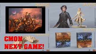 DUNE - War for Arrakis CMON NEXT KICKSTARTER REVIEW AND REACTION!