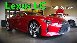 2018 Lexus LC 500 & LC 500h Hybrid: Full Review