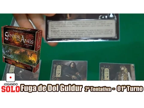 Senhor dos Anéis: Fuga Dol Guldur - 1º Turno Gameplay 2Tentativa