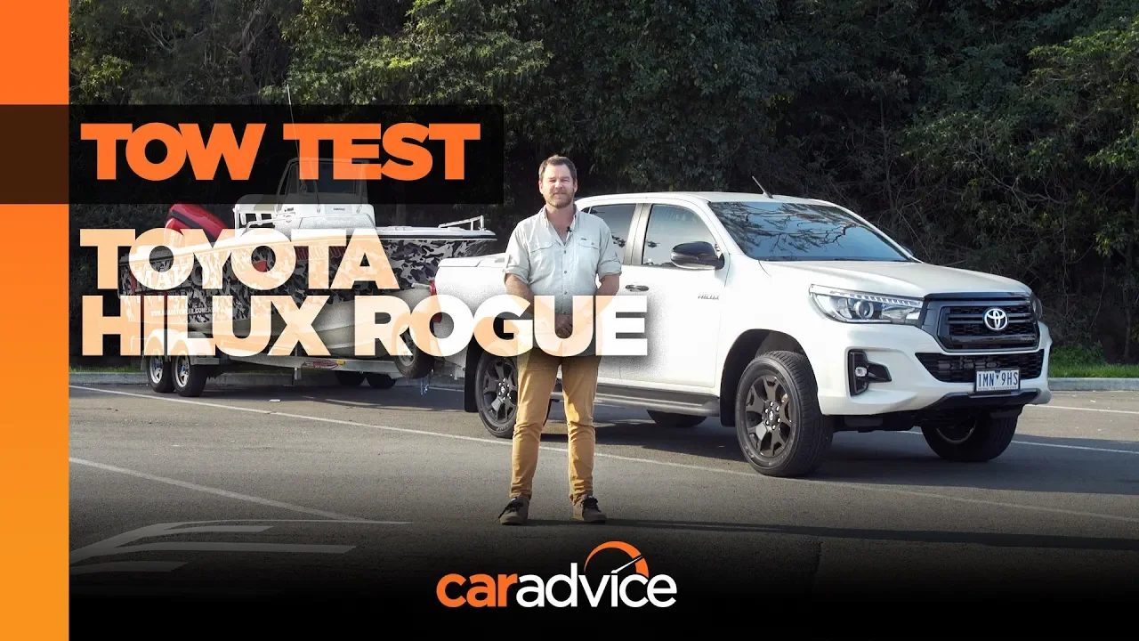 2018 Toyota Hilux Rogue tow test