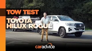 2018 Toyota Hilux Rogue tow test