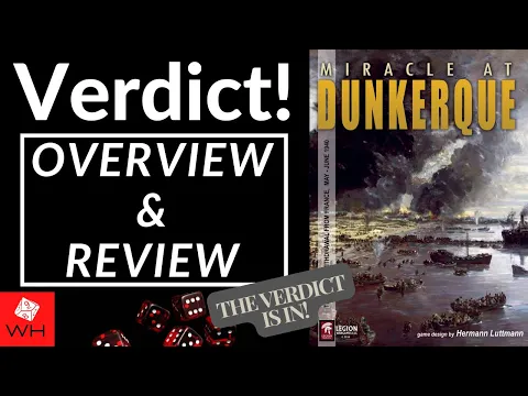 Verdict! Miracle at Dunkerque | Solitaire | Overview & Review