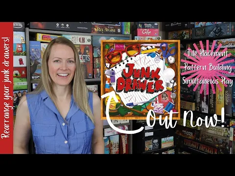 NEW Release! | JUNK DRAWER | A Quick, Simultaneous Tile Laying Game