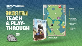 Age of Steam: (KS) Seattle Metro - Solo Teaching & Play-through by Heavy Cardboard