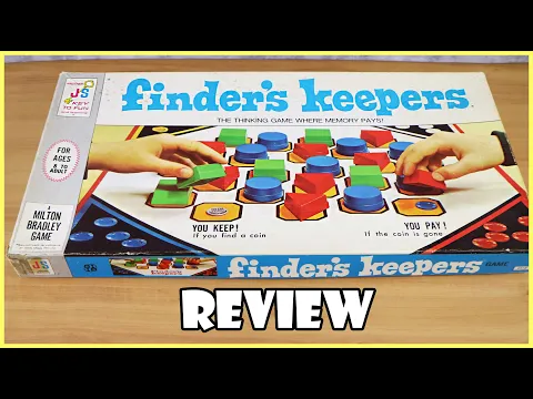 Finder's Keepers Board Game Review! | Board Game Night