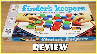 Finder's Keepers Board Game Review! | Board Game Night