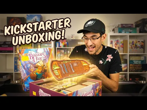 The Bazaars Of Ubar Unboxing & How To Play