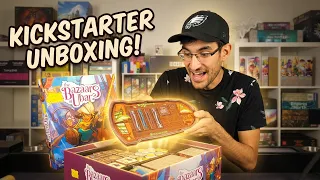 The Bazaars Of Ubar Unboxing & How To Play