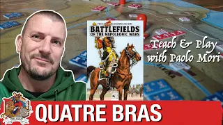 Quatre Bras with Paolo Mori — Battlefields of the Napoleonic Wars Play & Teach