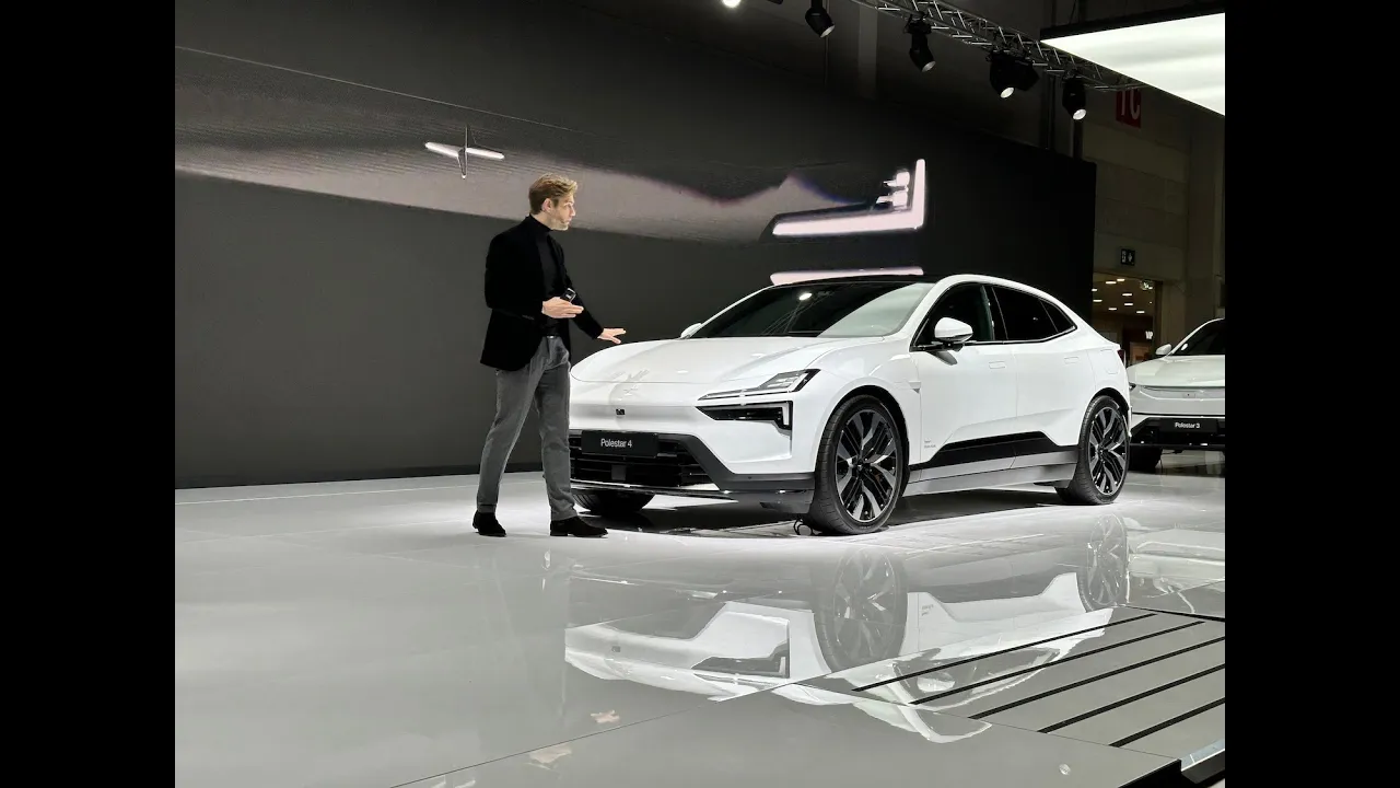 Polestar 4 - Vist frem på eCarExpo
