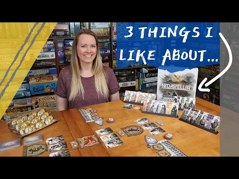 3 Things I Like About...NIDAVELLIR | A Light Strategy, Set Collection, Blind Bidding Game
