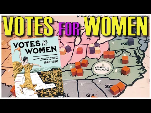 Votes for Women Unboxing | Fort Circle Games | Historical Game | Women's Suffrage Game