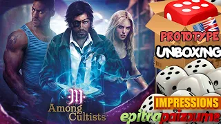 Among Cultists - Prototype Unboxing & Impressions (EN) by Epitrapaizoume