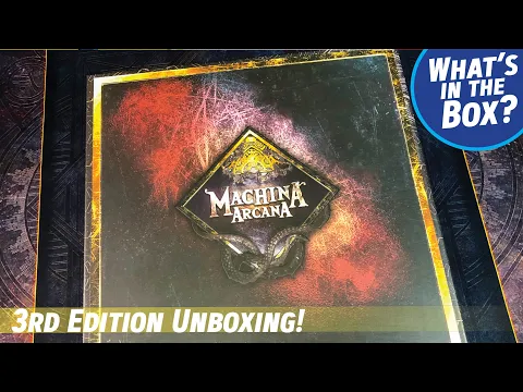 MACHINA ARCANA Board Game 3rd Edition Core Box Unboxing