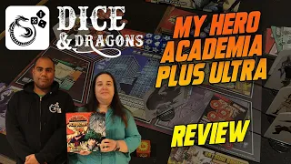 Dice and Dragons - My Hero Plus Ultra Board Game Review