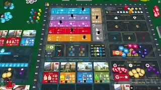 Hegemony - 1 Round Walkthrough - 3-handed Solo
