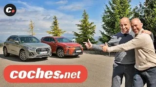 Audi Q3 vs Lexus UX | Comparativa SUV | Prueba / Test / Review en español | coches.net