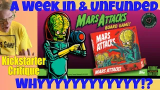 Mars Attacks! Twisted Tabletop Game (D) The Game fancy Shoes Funded - Kickstarter Critique Review