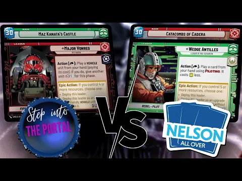 Major Vonreg (Command) vs Wedge (Aggression) Star Wars Unlimited Gameplay with @StepintoThePortal