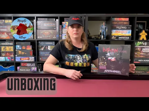 The Batman Who Laughs Rising Board Game Unboxing
