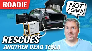 SparkCharge Roadie Rescues Another Dead Tesla