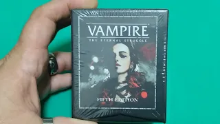 VTES - Vampire The Eternal Struggle - 5th Edition - 30th Anniversary Deck - Unboxing