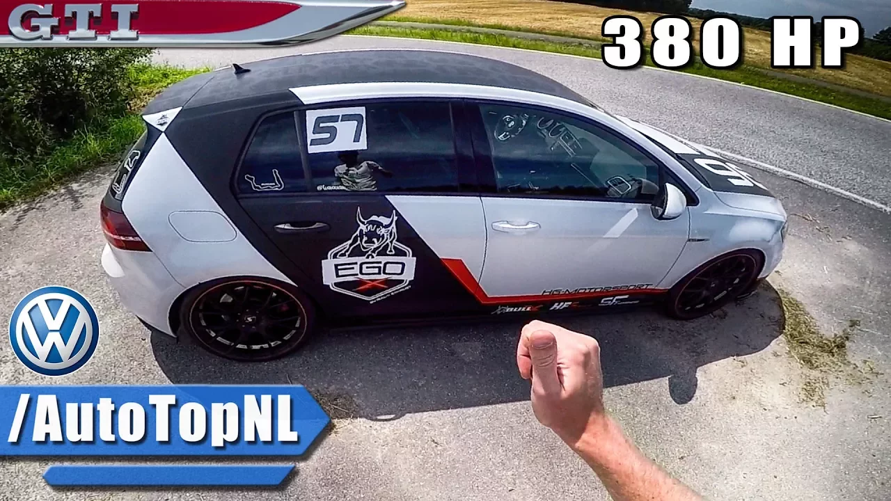 380HP VW Golf GTI MK7 REVIEW POV Test Drive by AutoTopNL
