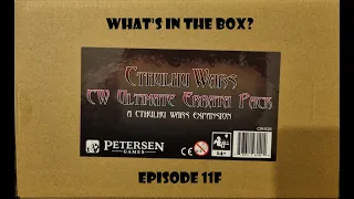 What's In the box? Ep11f Cthulhu Wars Ultimate Errata Pack Unboxing