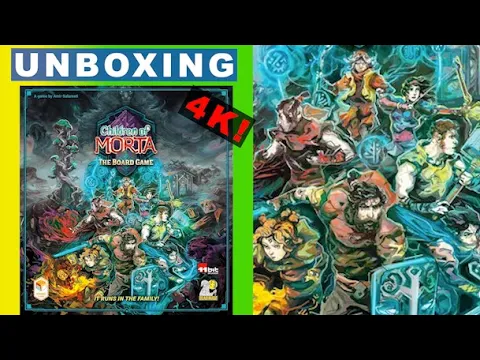 [4K] Children of Morta - Unboxing [DIVINE'S PLEDGE] [GAMEFOUND]