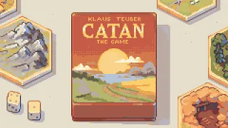 What would CATAN look like in pixel art?