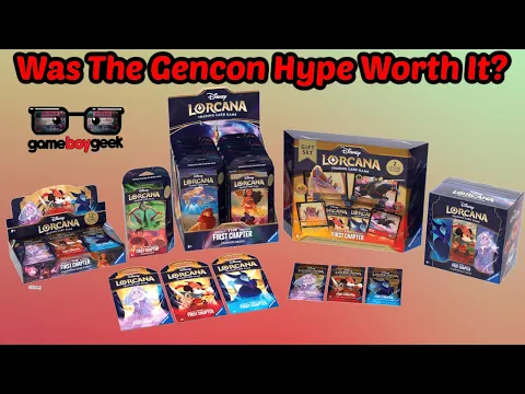 Disney Lorcana Trading Card Game a Review