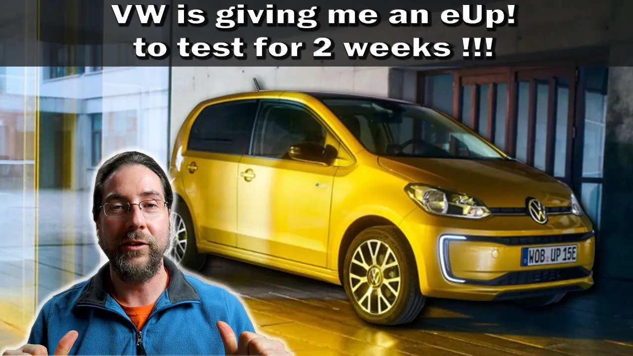 VW is giving me the new eUp! to test for 2 weeks!!!