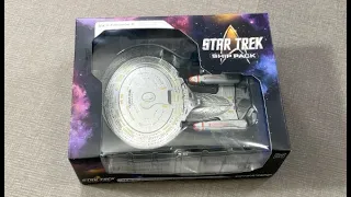 The Discriminating Gamer: Star Trek Ship Pack: USS Enterprise-D unboxing with Ray