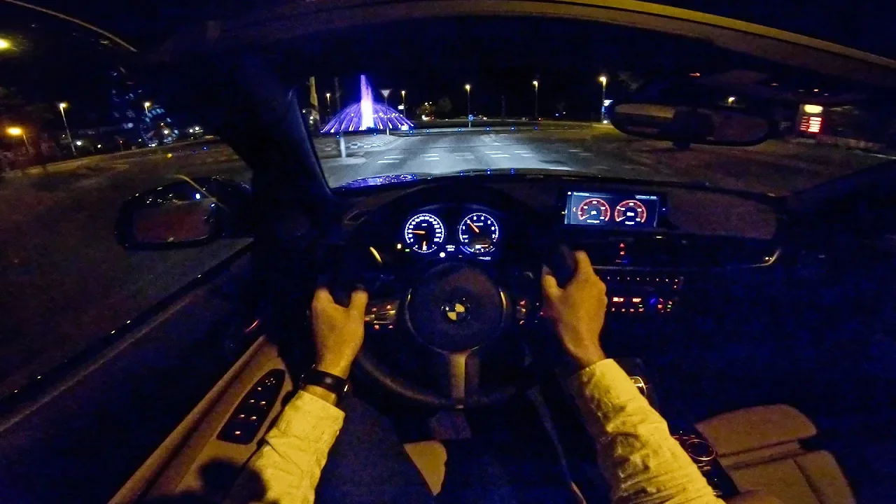 BMW 2 Series Convertible M240i POV NIGHT DRIVE by AutoTopNL