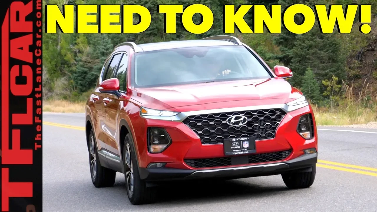 2019 Hyundai Santa Fe Review: These are the Top Ten Improvements
