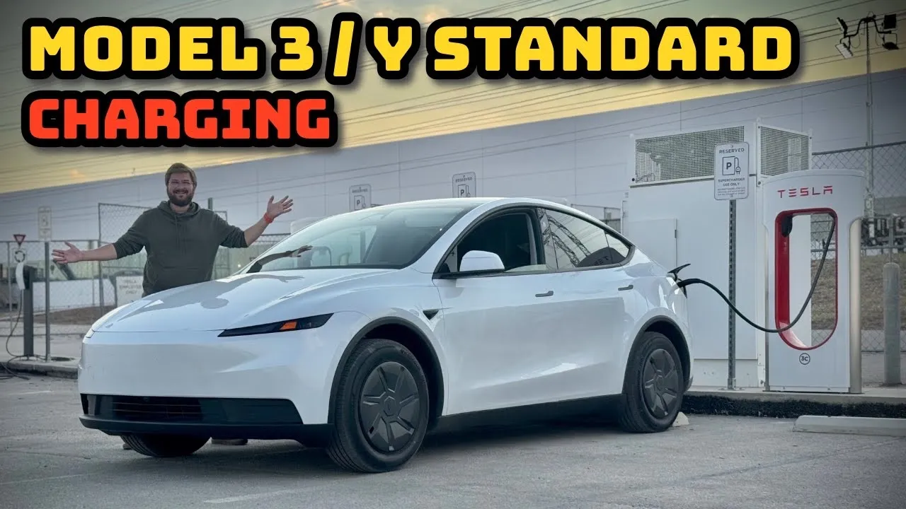 Tesla Model 3/Y Standard (69.5kWh) Charging Analysis!