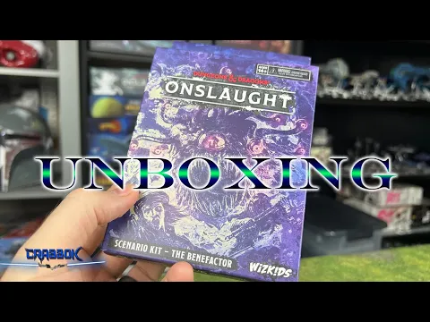 The Benefactor! Dungeons & Dragons Onslaught Scenario Kit Unboxing